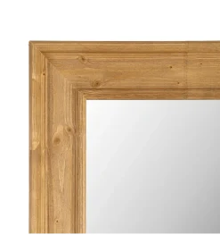 Lustro wiszące OKATA 171 cm naturalna rama