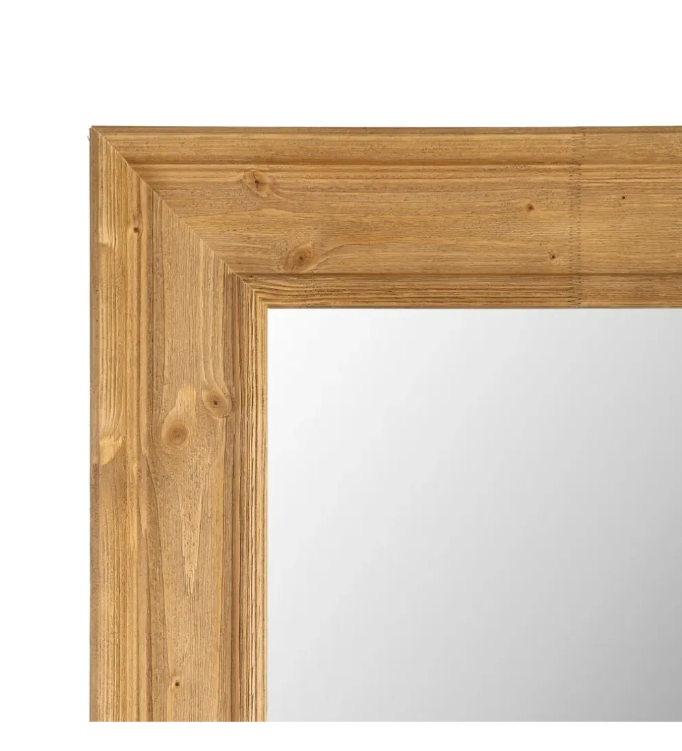 Lustro wiszące OKATA 171 cm naturalna rama