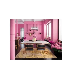 Lustro wiszące Sunbeam 90 cm złote