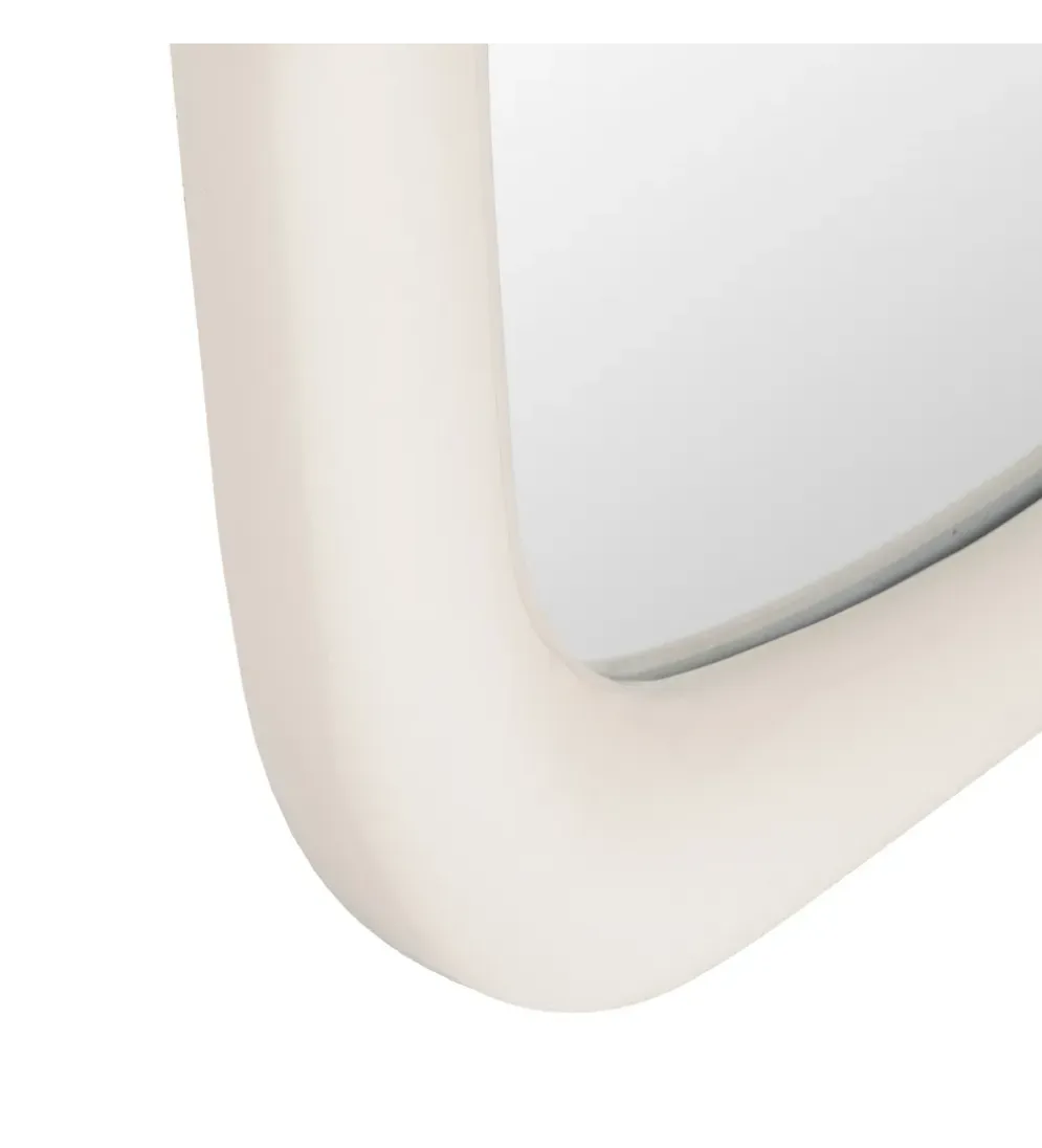 Lustro wiszące TAMSHY 160 cm białe