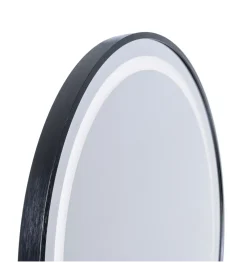 Lustro wiszące TEMPEJO 160 cm czarna rama
