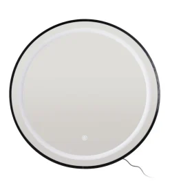 Lustro wiszące TEMPEJO 160 cm czarna rama