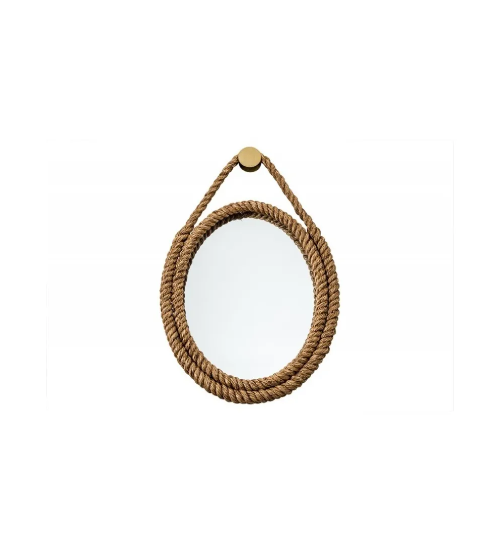 Lustro wiszące TULUZA 45 cm naturlane