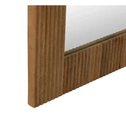 Lustro wiszące ZANMIK 110 cm drewno mango
