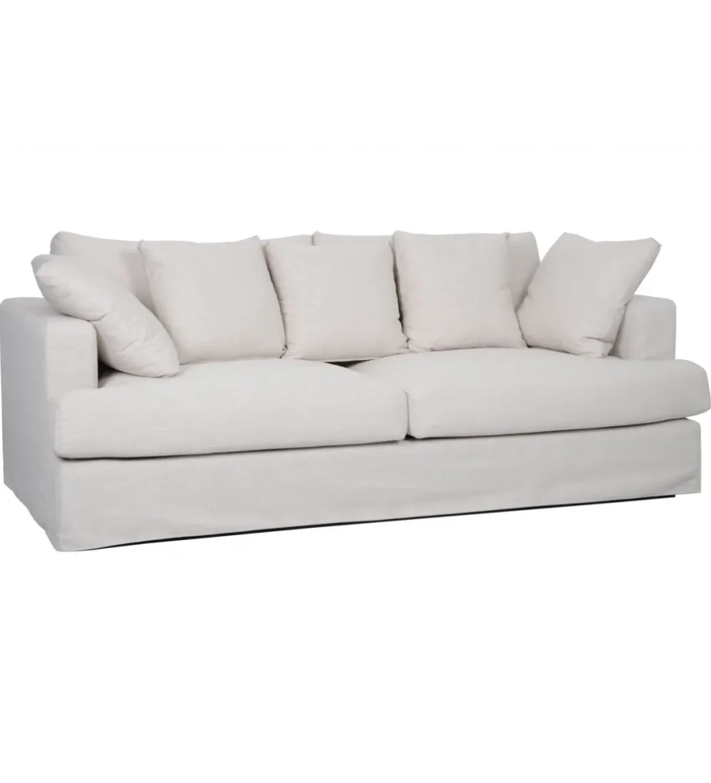 Modułowa sofa KILLIAN 94 cm z podłokietnikiem jasny beż
