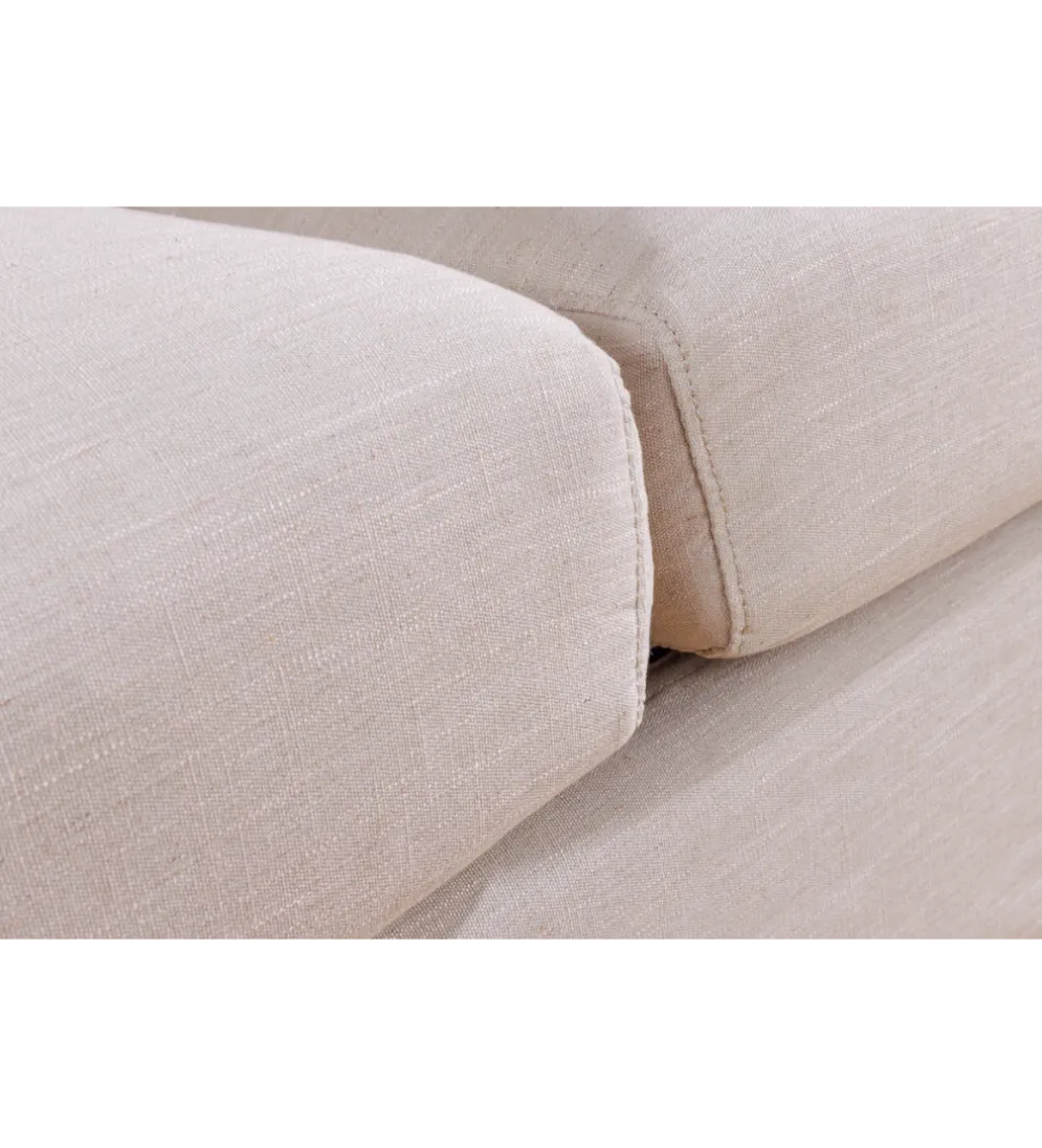 Modułowa sofa KILLIAN 94 cm z podłokietnikiem jasny beż