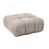 Modułowa Sofa puf KILLIAN 94 cm bez oparcia Beżowy
