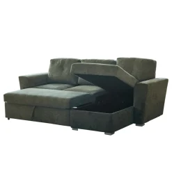 Narożnik APARTMENT 245 cm z funkcją spania zielony