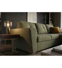 Narożnik APARTMENT 245 cm z funkcją spania zielony