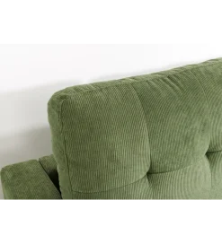 Narożnik STOCKHOLM 220 cm 3-osobowy zielony