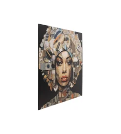 Obraz 3D GEO WOMEN 120 x 120 cm szklany