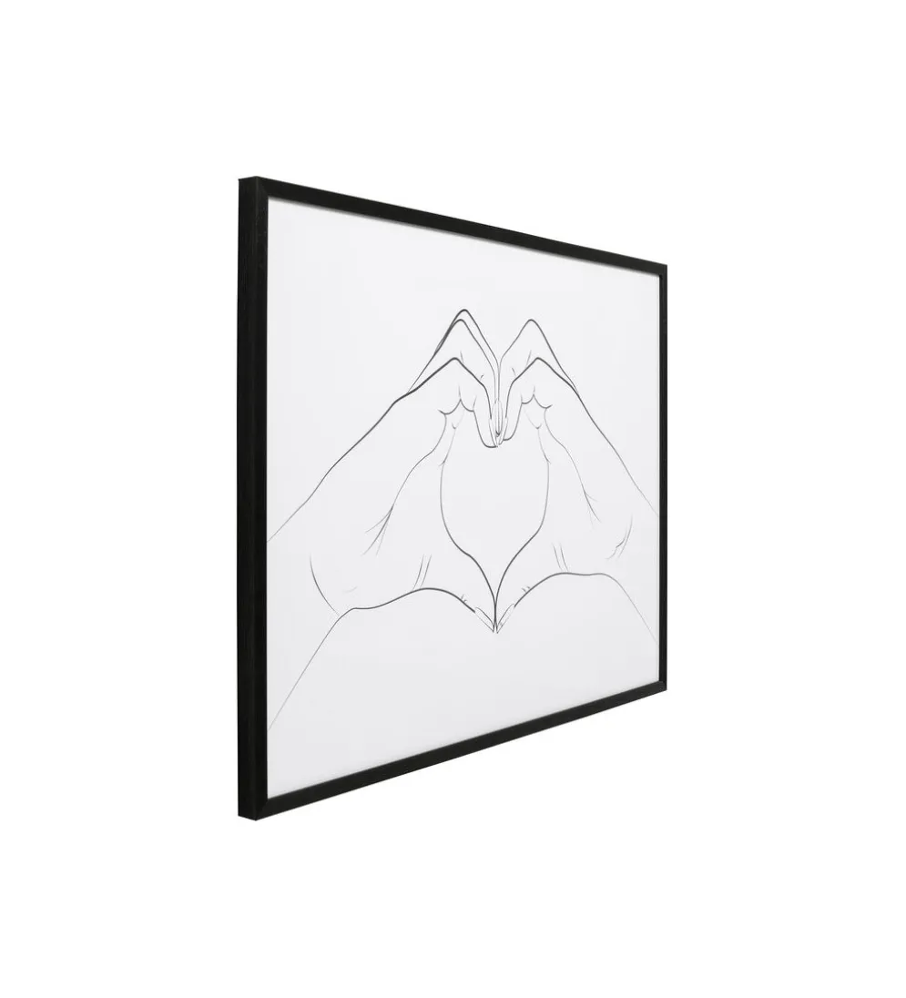 Obraz HEART HANDS 103 x 73 cm