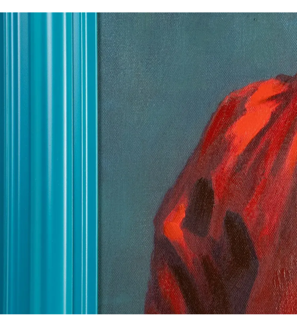 Obraz MUJER AZUL 87 x 117 cm