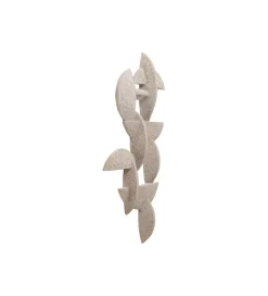 Ozdoba ścienna ROTONDO PEZZI 118 cm beżowa
