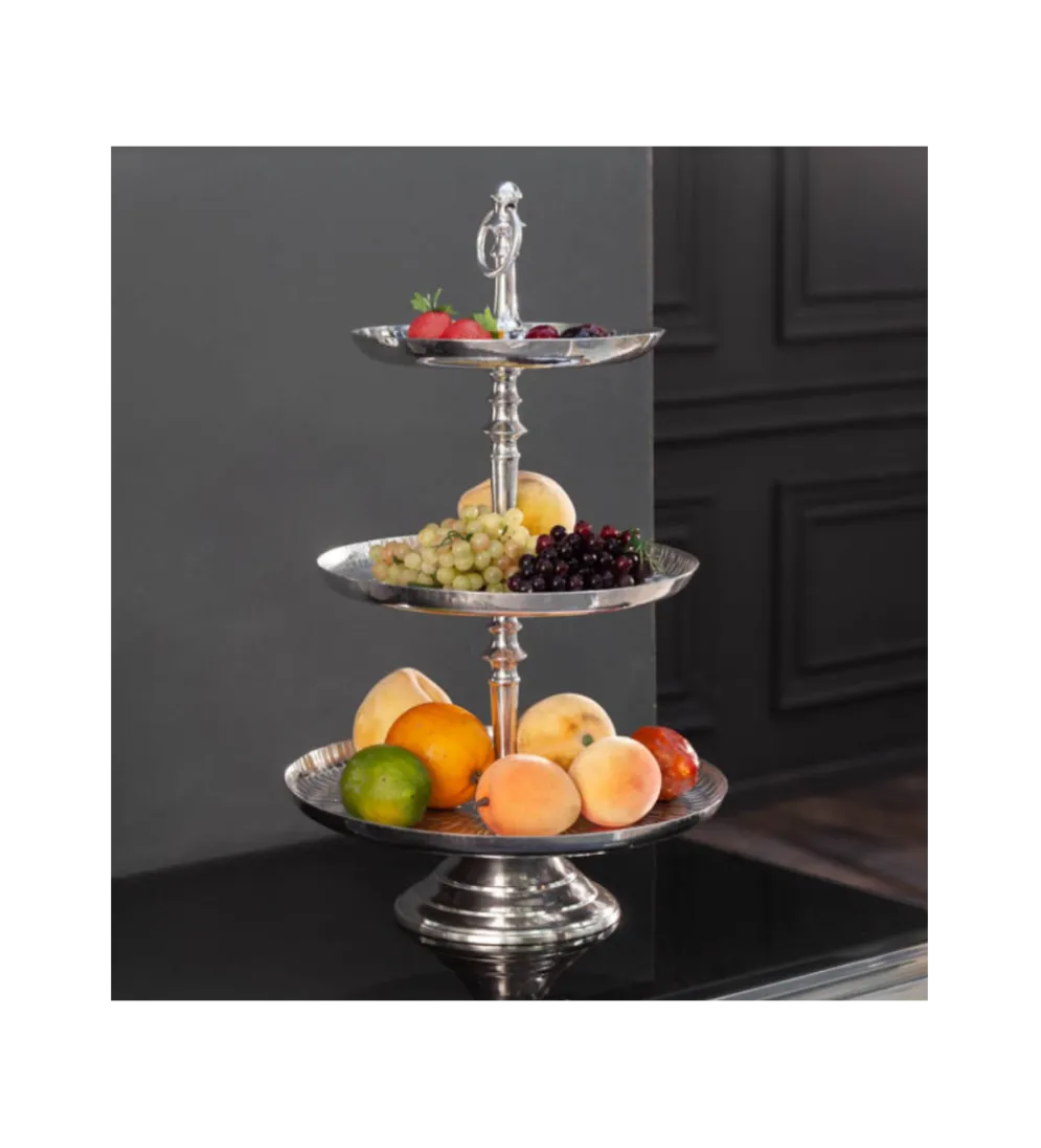 Patera ORIENT 50 Cm Srebrna