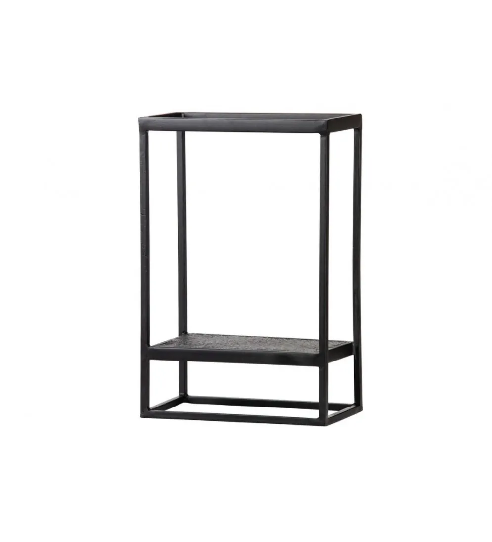 Półka ścienna FEBE 40 cm czarna