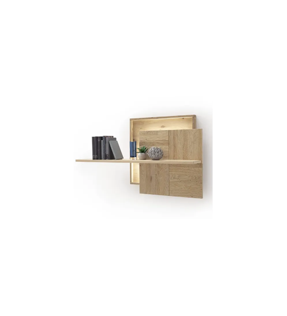 Półka ścienna VALENCIA 120 cm naturalna