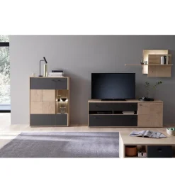 Półka ścienna VALENCIA 120 cm naturalna