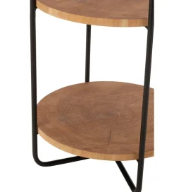 Półka VONI 43 cm w optyce drewna
