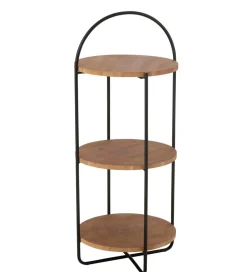Półka VONI 43 cm w optyce drewna