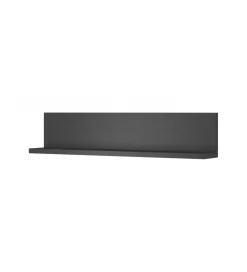 Półka wisząca BOTA 150 cm antracytowa