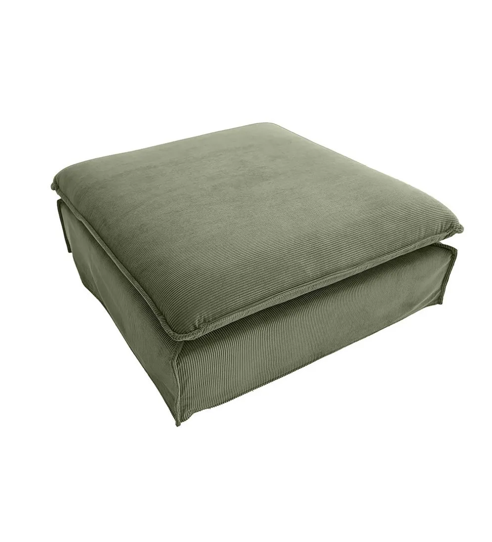 Pufa HEAVEN 100 cm cord zielona