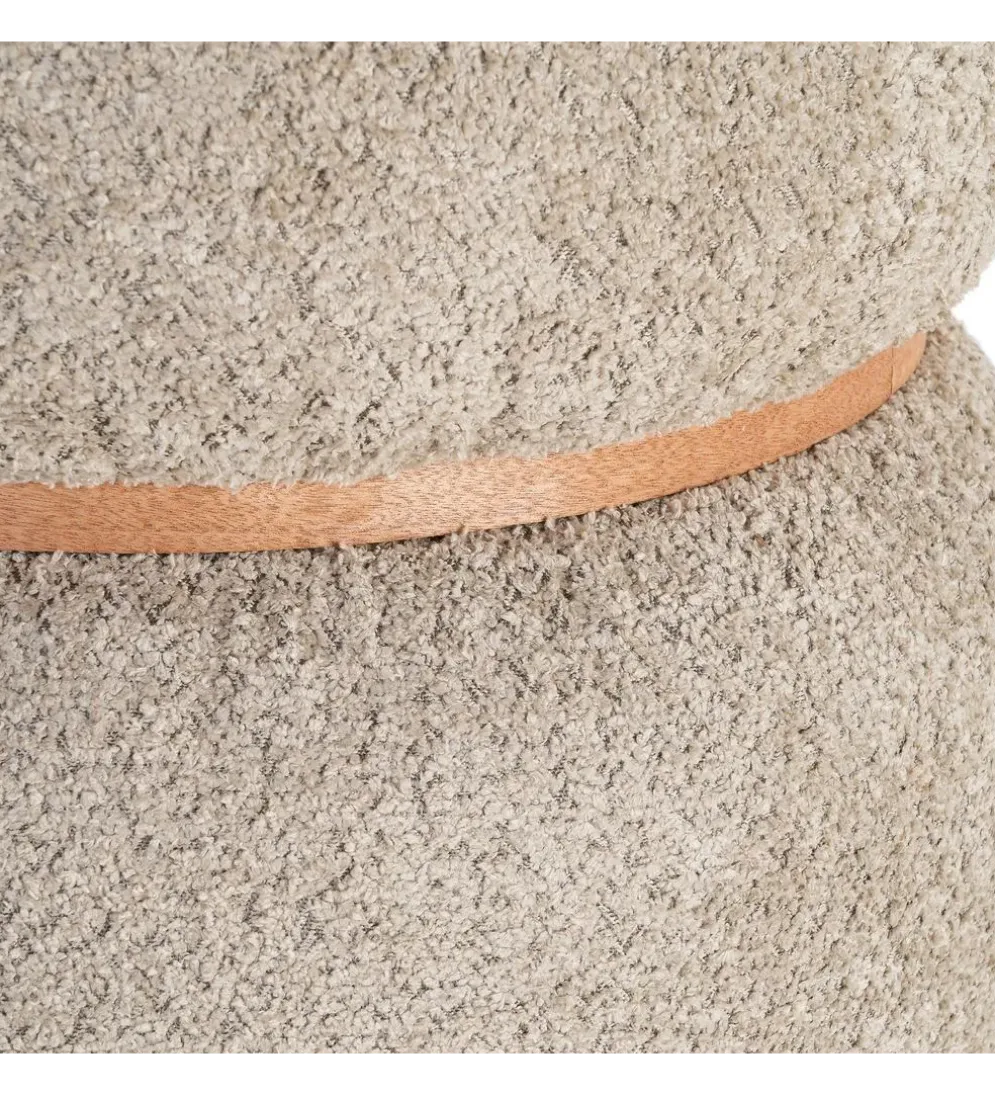 Pufa LEGANTO 45 cm szara