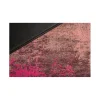 Pufa Na Podłogę ABSTRACT 70 Cm czerwono - różowa