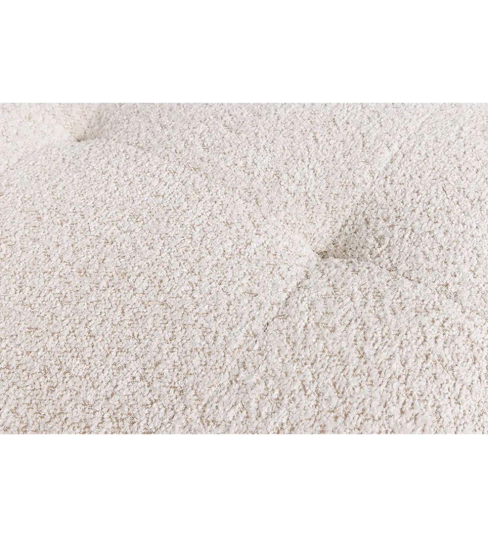 Pufa ROYAL 120 cm bouclé szampański beżowy