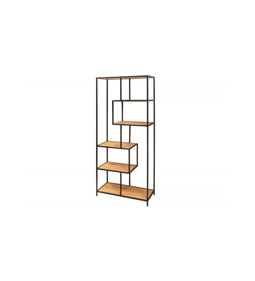 Regał ALPERA 77 cm w optyce dębu