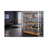 Regał Barracuda 141 cm drewno teak