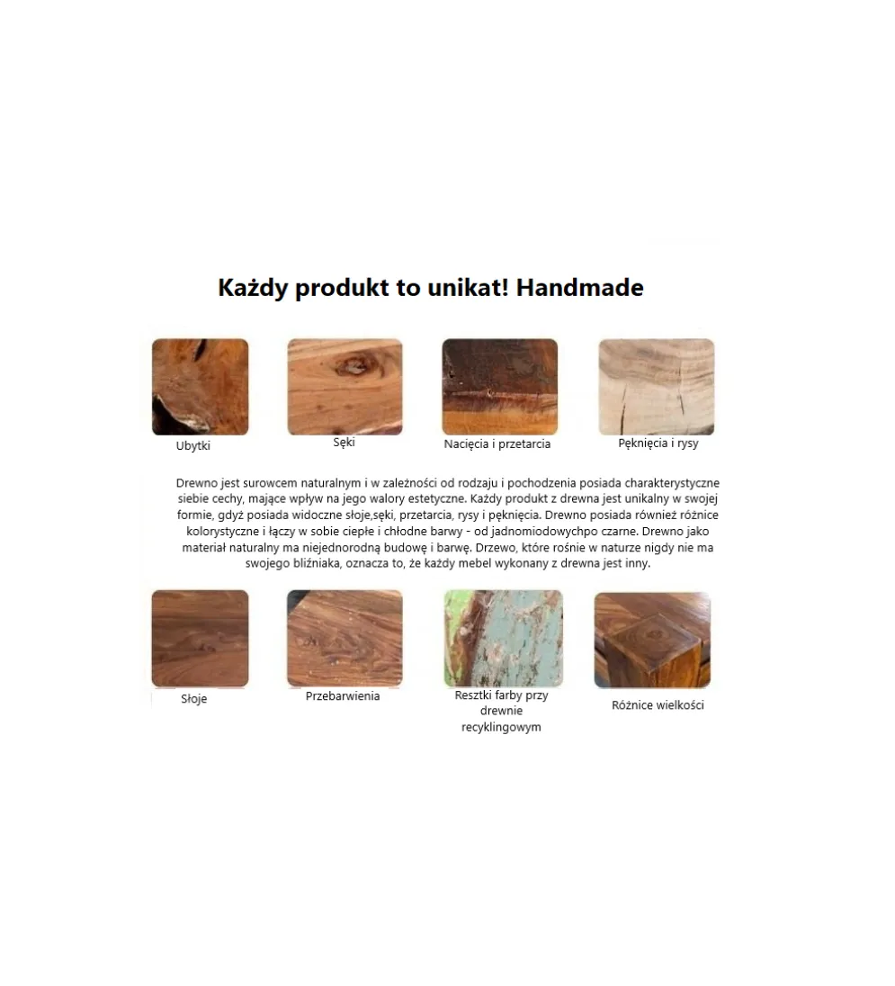Regał Barracuda 141 cm drewno teak