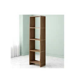 Regał BELLAMONTE 190 cm drewno teak naturalny