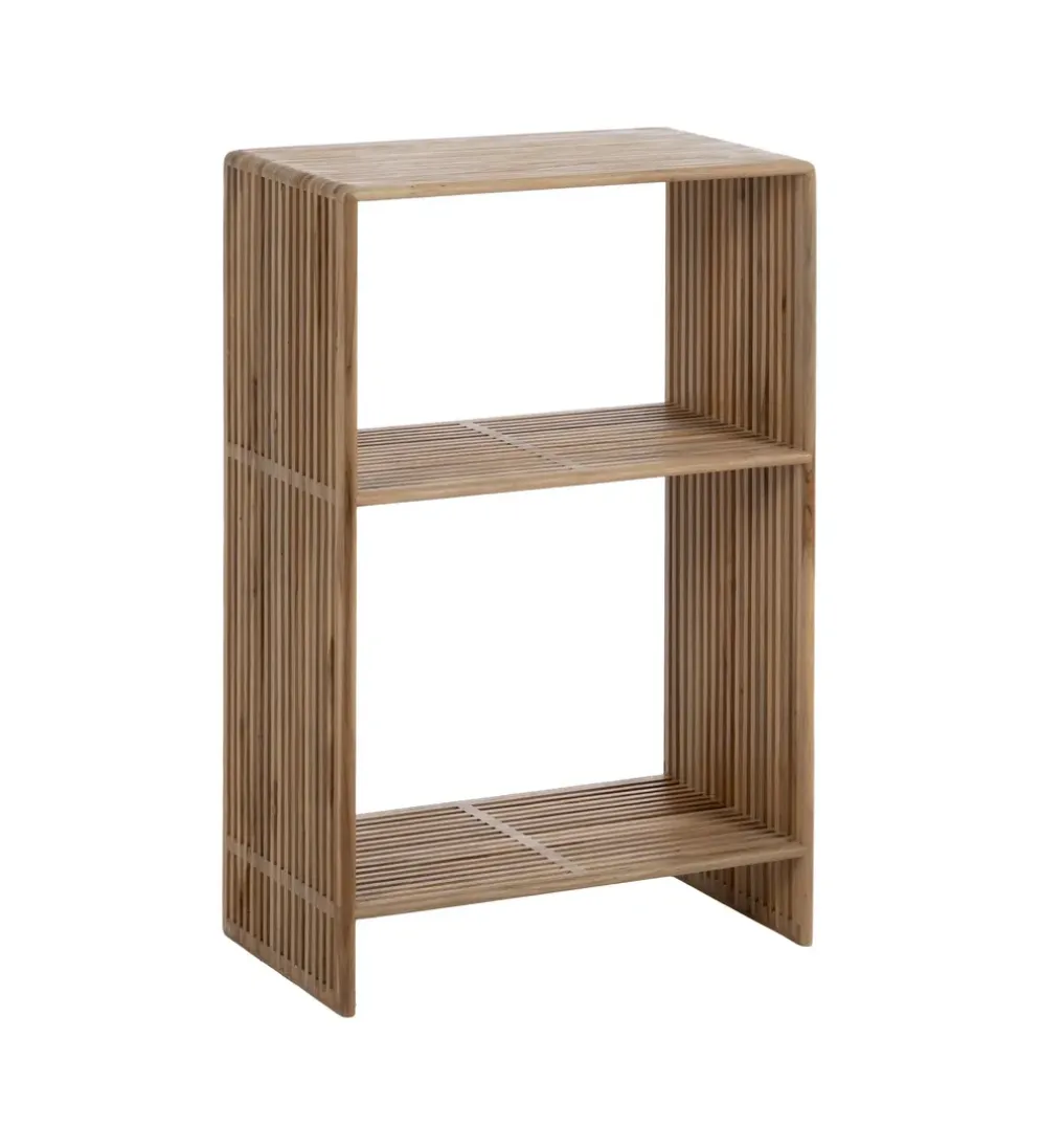Regał BELLAMONTE 86 cm drewno teak naturalny