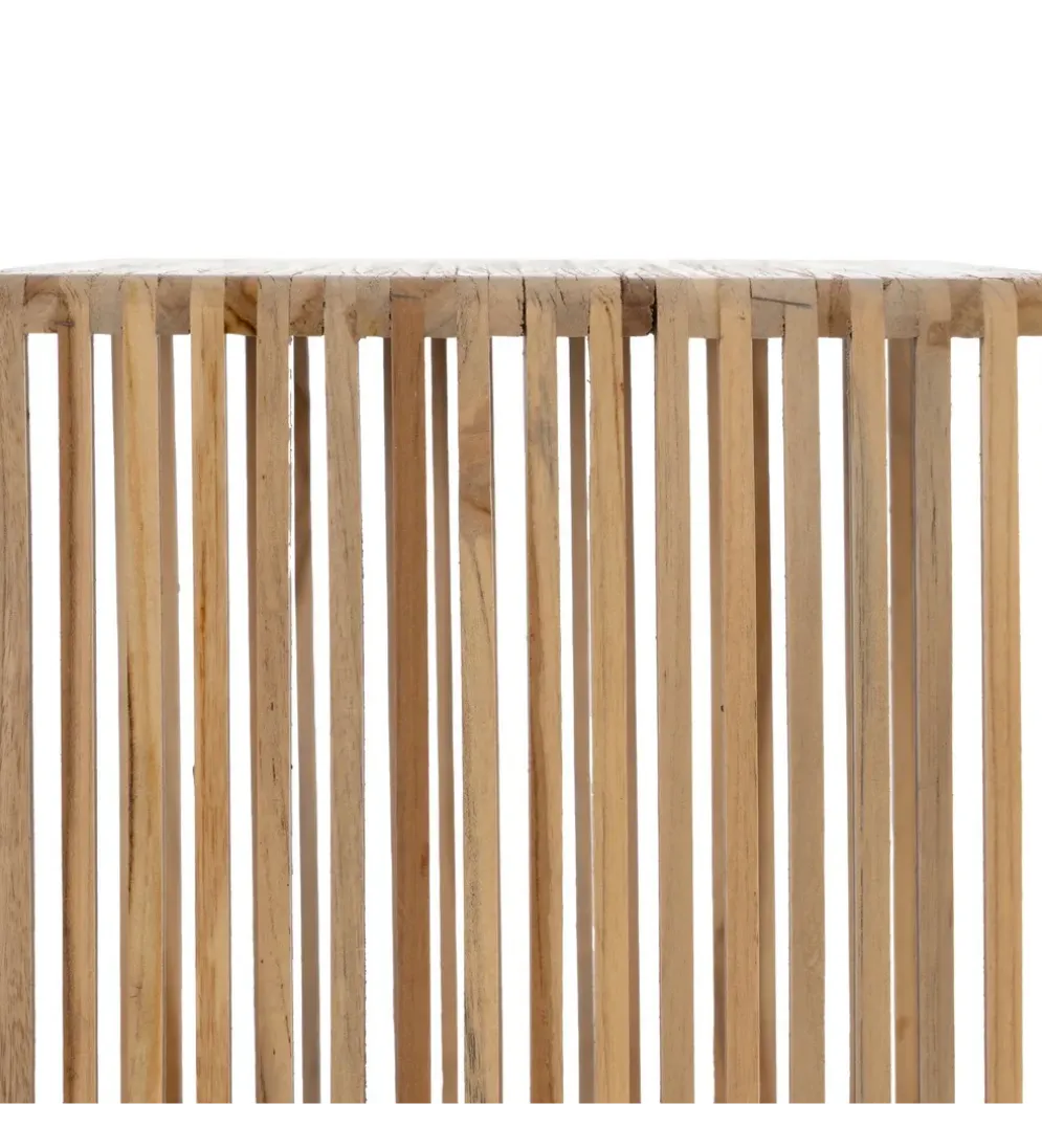 Regał BELLAMONTE 86 cm drewno teak naturalny