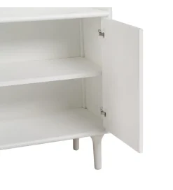 Regał BERET 80 cm drewno jodłowe biała