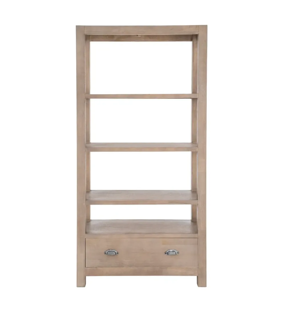 Regał COTTAGE 180 cm drewno sosny