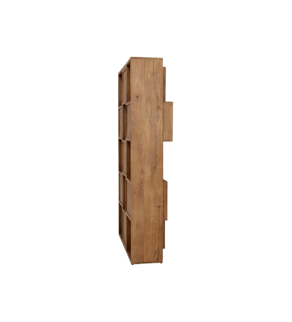 Regał CUBES BALANCE 103 x 192 cm drewno mango