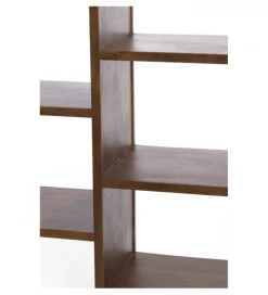 Regał DANE 200 cm brązowy