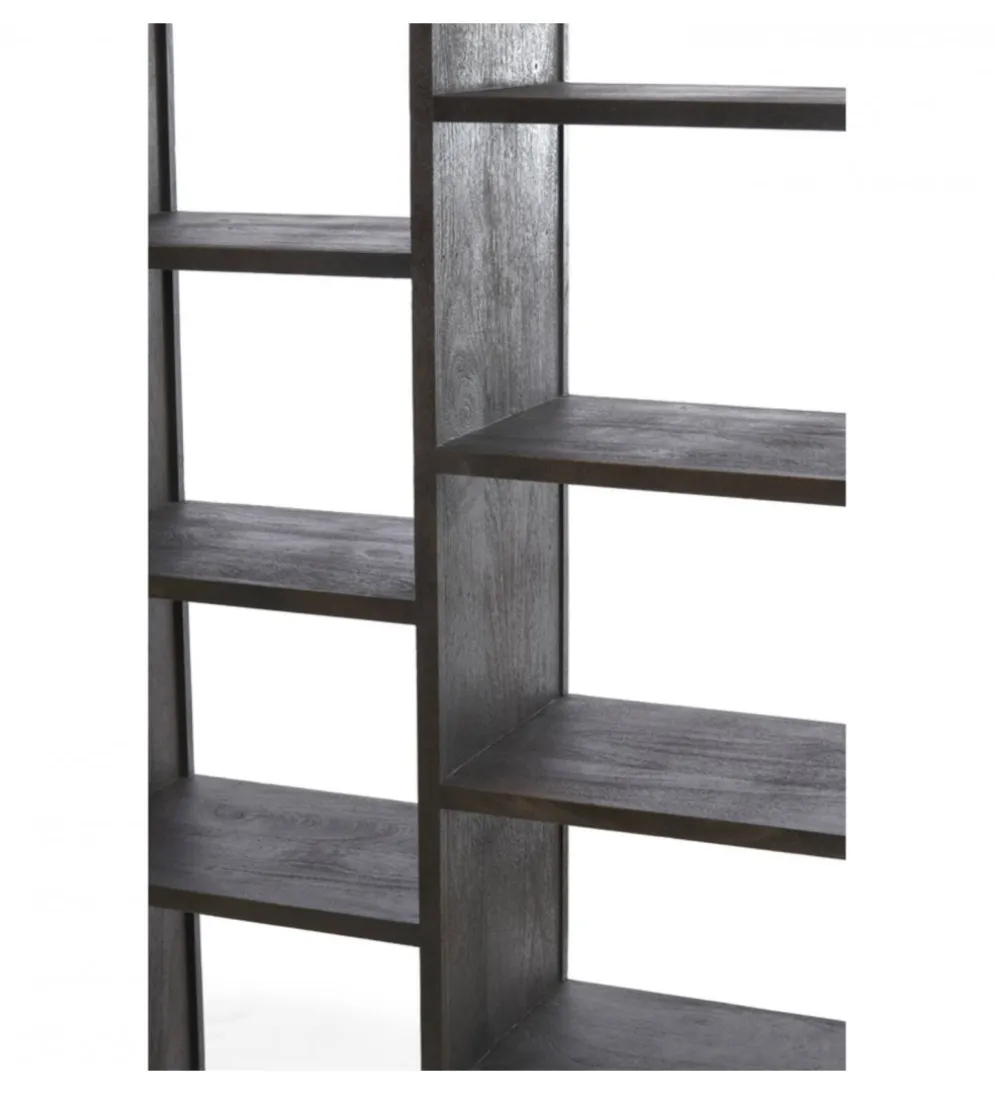 Regał DANE 200 cm czarny