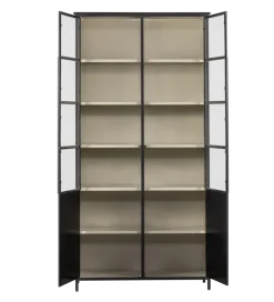 Regał EXHIBIT 200 cm czarny