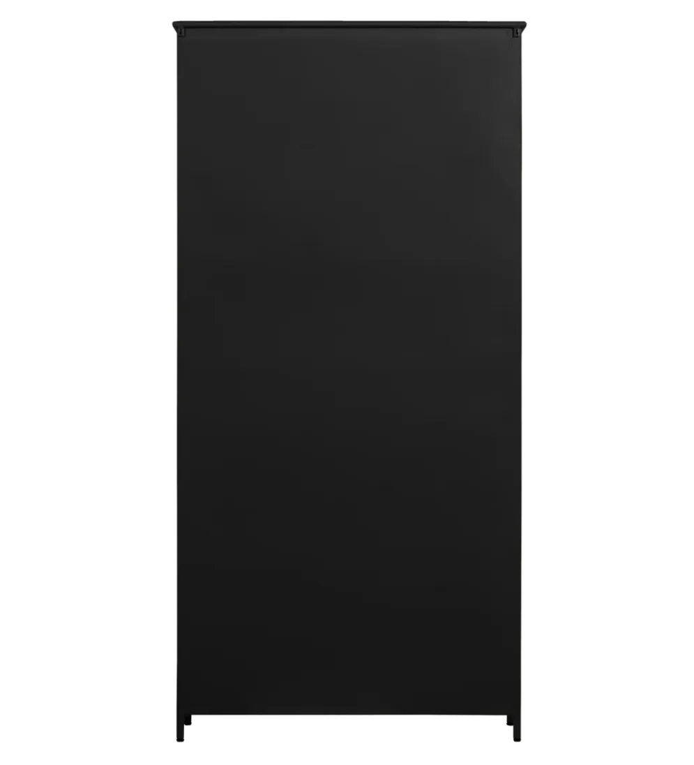 Regał EXHIBIT 200 cm czarny