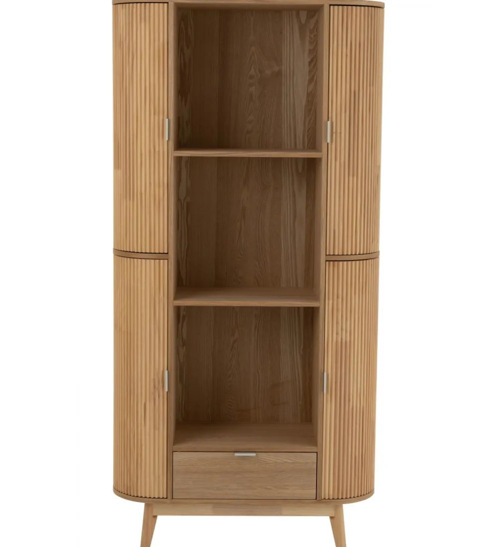 Regał GEZA 88 cm naturalny drewno sosna
