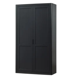 Regał GUNNAR 217 x 120 cm czarny mat