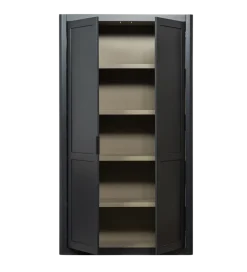Regał GUNNAR 217 x 120 cm czarny mat