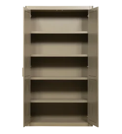 Regał GUNNAR 217 x 120 cm szary piaskowy