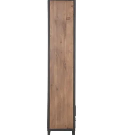 Regał IMERATIS 200 cm ciemno brązowy