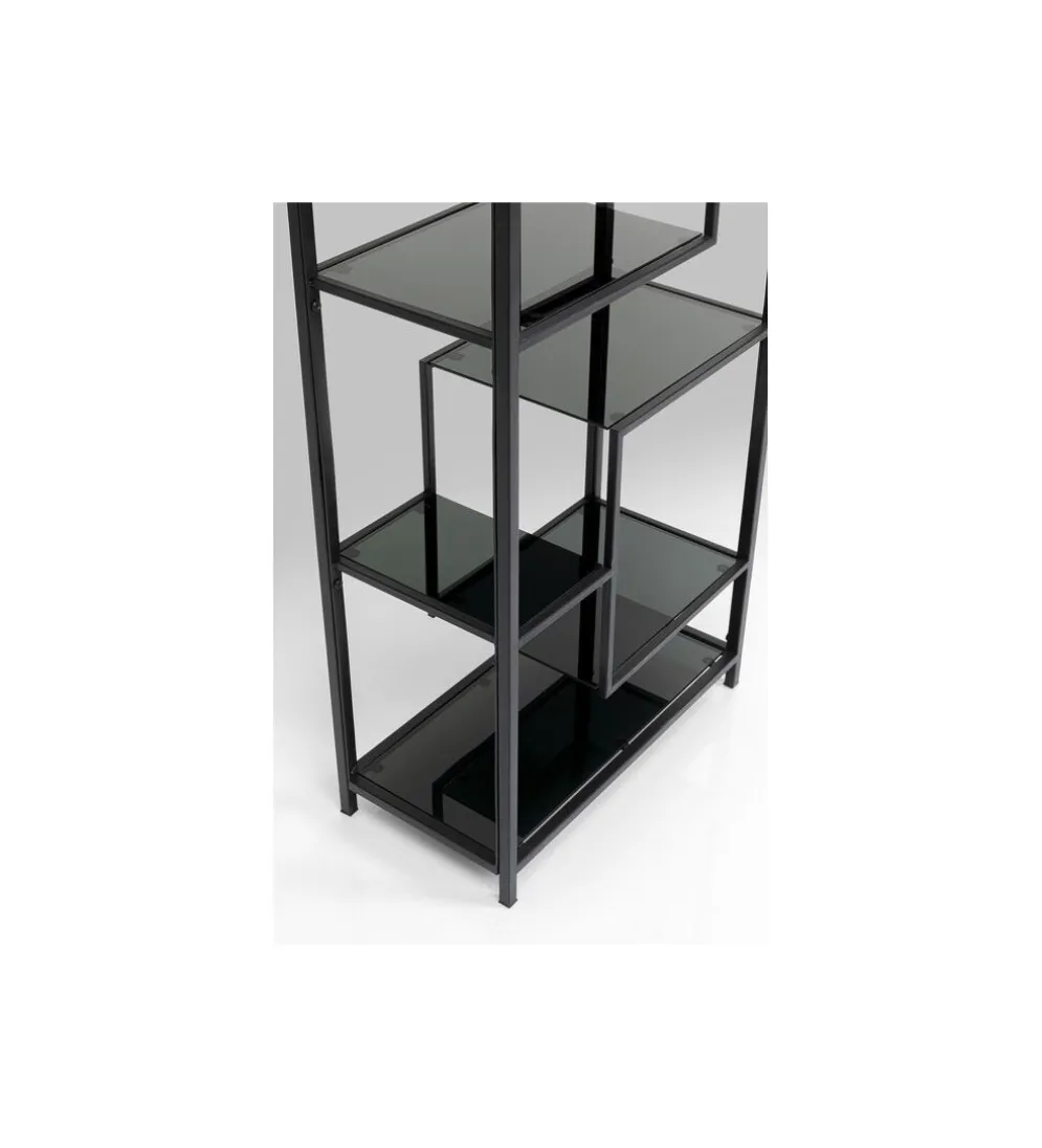 Regał Loft 195 cm czarny