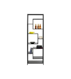 Regał Loft 195 cm czarny
