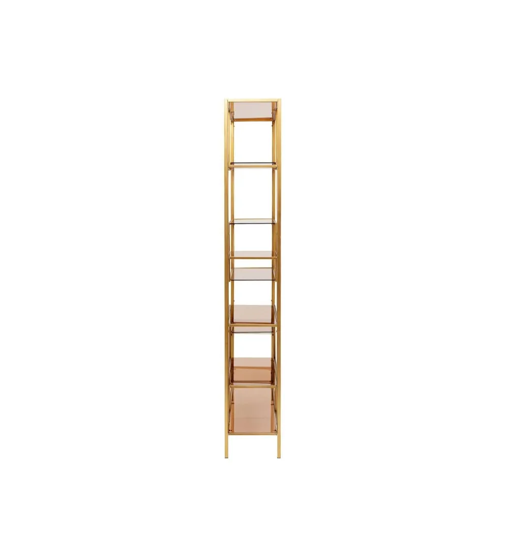 Regał LOFT 115 cm złoty